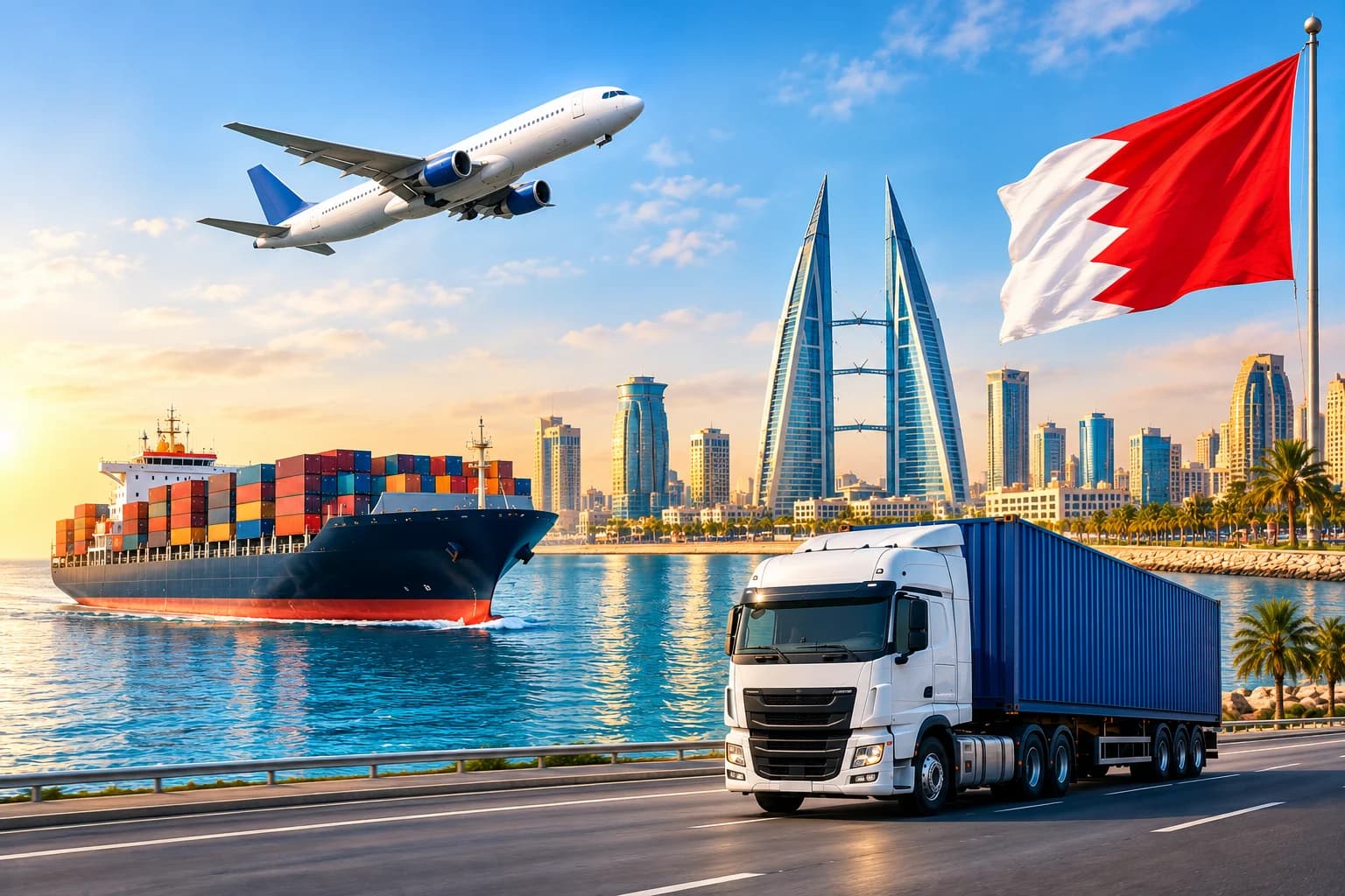 Cargo to Bahrain from Dubai